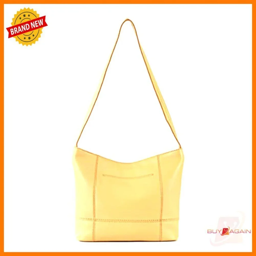 Large Leather Hobo Bag with Zipper Pockets for Everyday Travel